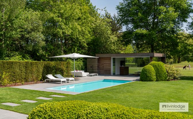 Pool house moderne Brabant flamand | Livinlodge