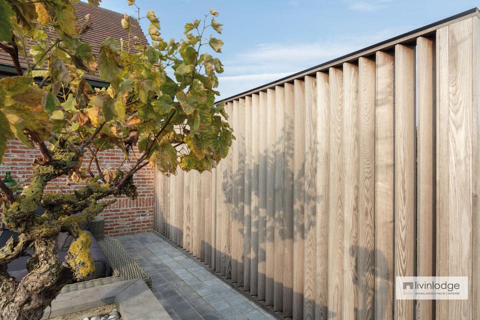 Brise-soleil en bois pour terrasse 